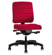 Bürodrehstuhl Yourope PRO 4802/5807/532217 rot