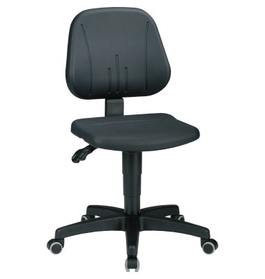 Arbeitsdrehstuhl Unitec 2 9653-2000 mit Rollen schwarz