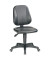Arbeitsdrehstuhl Unitec 2 9653-0551 mit Rollen schwarz
