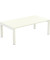 Beistelltisch T114.13.13, 40cm (H), 114x60cm (BxT), rechteckig, weiß / weiß