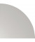 Verkettungsplatte VHE91/5 grau Viertelkreis 80x80 cm (BxT)