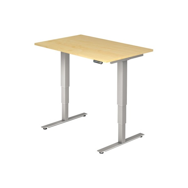 4032062147764 - Schreibtisch Ergonomic Aktiv XDSM VXDSM12 3 S ergonomisch ahorn rechteckig 120x80 cm (BxT) elektrisch höhenverstellbar 403206214