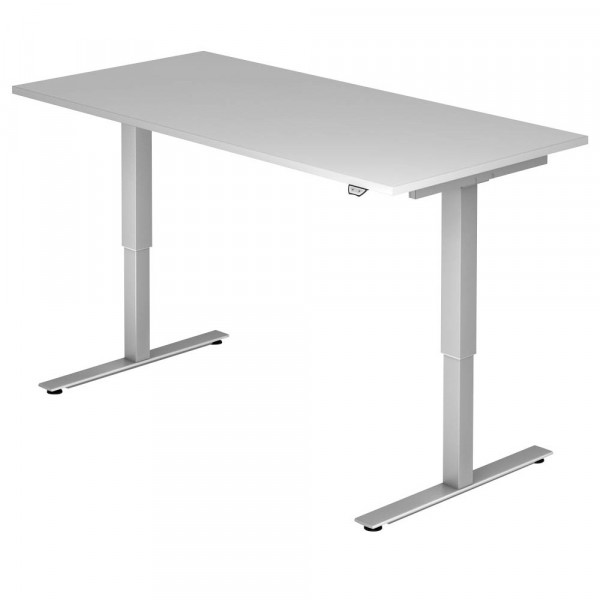 4032062151921 - Schreibtisch Ergonomic Aktiv XMST VXMST16 5 S ergonomisch grau rechteckig 160x80 cm (BxT) elektrisch höhenverstellbar 4032062151