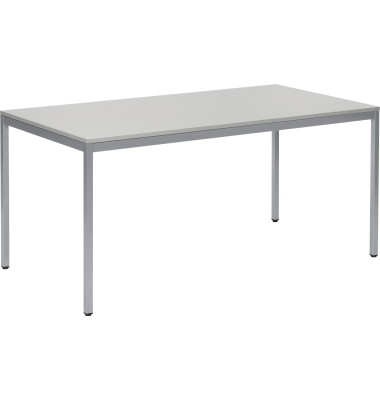 Konferenztisch 810004181 grau rechteckig 160x60 cm (BxT)