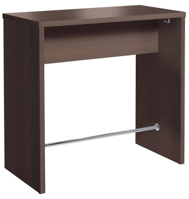 Stehtisch Premium, h&ouml;henverstellbar 113cm (H), 160x60cm (BxT), rechteckig, wenge / wenge