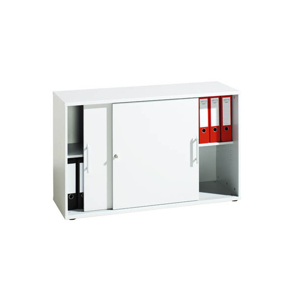 4032062135723 - Aktenschrank V1752 V1753 V1752S W W RE abschließbar 2 OH weiß 120x748x40cm (BxHxT) 4032062135723 Hammerbacher