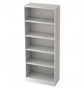 Regal Solid V6000/W 5OH 80x40x200,4cm weiß