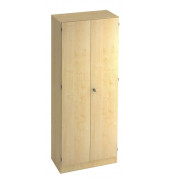Aktenschrank SIGNA V6100/3/3/SG, Holz abschließbar, 5 OH, 80 x 200,4 x 42 cm, ahorn
