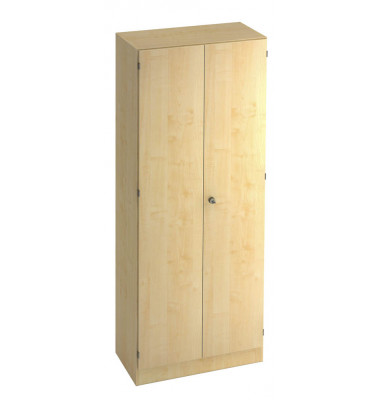 Aktenschrank SIGNA V6100/3/3/SG, Holz abschließbar, 5 OH, 80 x 200,4 x 42 cm, ahorn