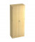 Garderobenschrank V6200/3/3/SG, Holz, 1 Abteil mit 1 Fach, abschließbar (Schloss separat erhältlich), 80x200cm (BxH), ahorn