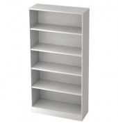 Regal Solid V6400/W 5OH 100x40x200,4cm weiß