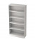 Regal Solid V6400/W 5OH 100x40x200,4cm weiß