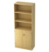 Regalschrank Solid V6770/3/3/SG 5OH ahorn/ahorn