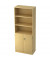 Regalschrank V6 V6770/3/3/SG, abschlie&szlig;bar, 5 OH, ahorn, 80x200,4x42cm (BxHxT)