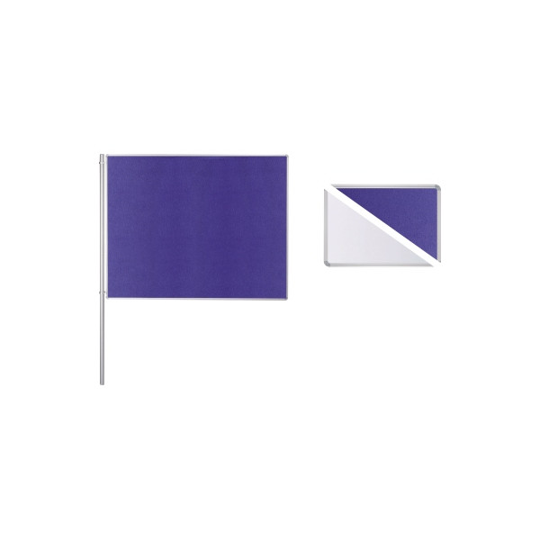 4024158166674 - Anbauelement-Set beidseitig Filz Fair BxH 1500x1200mm blau we