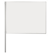 Anbaustellwand 747608 150x120cm beids. Whiteboard wei&szlig;