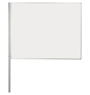 Anbaustellwand 747608 150x120cm beids. Whiteboard weiß