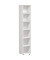 Regal Mailand S-346001-W 40x40x216 cm weiß