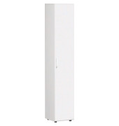 Aktenschrank Flex S-346100-WW, 6 OH, wei&szlig;, 40x216x42cm (BxHxT)