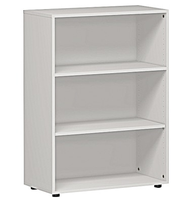 Regal Mailand S-383001-LG 800x1.104x400mm 3Fachböden l.grau