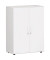 Aktenschrank Flex S-383102-W, Holz, 3 OH, 80 x 110,4 x 42 cm, weiß
