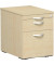 Rollcontainer Flex S-530152-AH Holz ahorn, 1 normale Schublade, mit extra Hängeregisterauszug, mit extra Utensilienauszug, absc