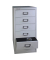 Schubladenschrank MultiDrawer™ 29er Serie L296355, Stahl, 6 Schubladen (Vollauszug), A4, 38 x 59 x 27,8 cm, silber