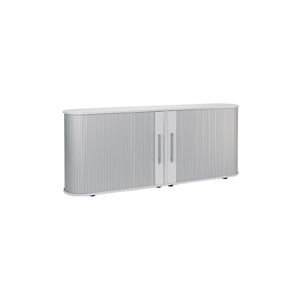 4038933065526 - Aktenschrank Flex S-382104-SL Kunststoff Holz 2 OH 200 x 83 x 40 cm lichtgrau 4038933065526 Geramöbel