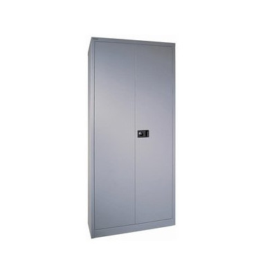 Garderobenschrank Universal E782AAG355, Stahl abschließbar, 5 OH, 91,4 x 195 x 40 cm, silber