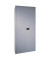 Garderobenschrank Universal E782AAG355, Stahl abschließbar, 5 OH, 91,4 x 195 x 40 cm, silber