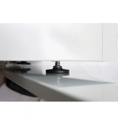 Höhenausgleichsfuß MLALF800, 13-35 cm, lichtgrau