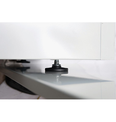 Höhenausgleichsfuß MLALF800, 13-35 cm, lichtgrau