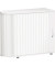 Aktenschrank Flex S-382101-SW, 2 OH, silber/wei&szlig;, 100x83x40cm (BxHxT)