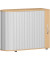 Aktenschrank Flex S-382101-SB, 2 OH, silber/buche, 100x83x40cm (BxHxT)