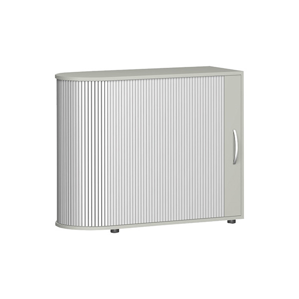 4038933065489 - Aktenschrank Flex S-382101-LL Kunststoff Holz 2 OH 100 x 83 x 40 cm silber lichtgrau 4038933065489 Geramöbel