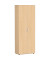Akten-/Garderobenschrank Flex S-386128BB, Holz abschließbar, 2 OH, 80 x 216 x 42 cm, buche