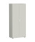 Akten-/Garderobenschrank Flex S-386128LL, Holz abschließbar, 2 OH, 80 x 216 x 42 cm, lichtgrau