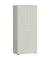 Akten-/Garderobenschrank Flex S-386128LL, Holz abschließbar, 2 OH, 80 x 216 x 42 cm, lichtgrau