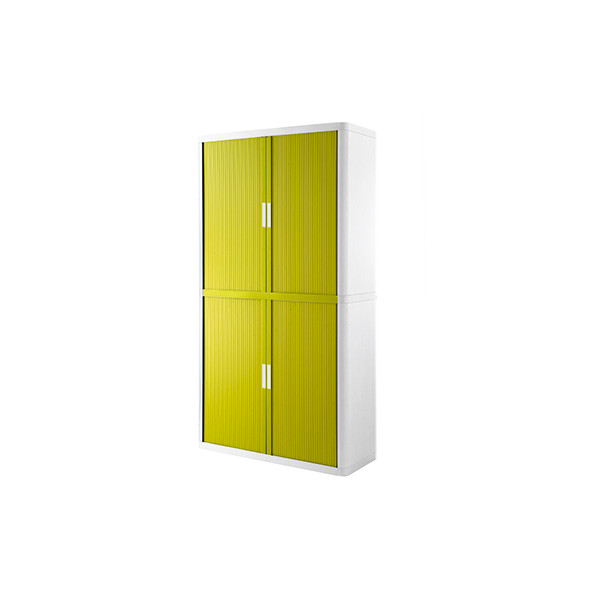 3660141929478 - Aktenschrank easy Office E2CT0003500062 Kunststoff Stahl abschließbar 4 OH 110 x 204 x 415 cm grün weiß 3660141929478 PAPER