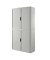 Aktenschrank easy Office E2CT0000100039, Kunststoff/Stahl abschließbar, 4 OH, 110 x 204 x 41,5 cm, grau