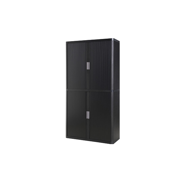 3660141930412 - Aktenschrank easy Office E2CT0009600051 Kunststoff Stahl abschließbar 4 OH 110 x 204 x 415 cm schwarz 3660141930412 PAPERFL