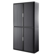 Aktenschrank easyOffice E2CT0002400021, abschlie&szlig;bar, 4 OH, anthrazit, 110x204x41,5cm (BxHxT)