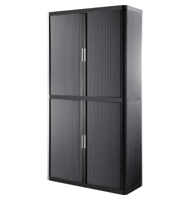 Aktenschrank easyOffice E2CT0002400021, abschlie&szlig;bar, 4 OH, anthrazit, 110x204x41,5cm (BxHxT)