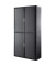 Aktenschrank easyOffice E2CT0002400021, abschlie&szlig;bar, 4 OH, anthrazit, 110x204x41,5cm (BxHxT)