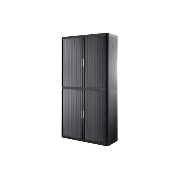 PAPERFLOW Aktenschrank easy Office E2CT0002400021, Kunststoff/Stahl abschließbar, 4 OH, 110 x 204 x 41,5 cm, anthrazit 3660141932225 PAPER