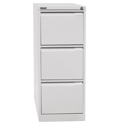 H&auml;ngeregistraturschrank 3633645 Office, lichtgrau, 3 Schubladen, 1-bahnig