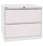 Hängeregistraturschrank DF2696 2Schubfächer verkehrsweiß