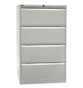 H&auml;ngeregistraturschrank DF4696 Office, verkehrswei&szlig;, 4 Schubladen, 2-bahnig