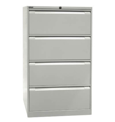 H&auml;ngeregistraturschrank DF4696 Office, verkehrswei&szlig;, 4 Schubladen, 2-bahnig