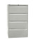 H&auml;ngeregistraturschrank DF4696 Office, verkehrswei&szlig;, 4 Schubladen, 2-bahnig